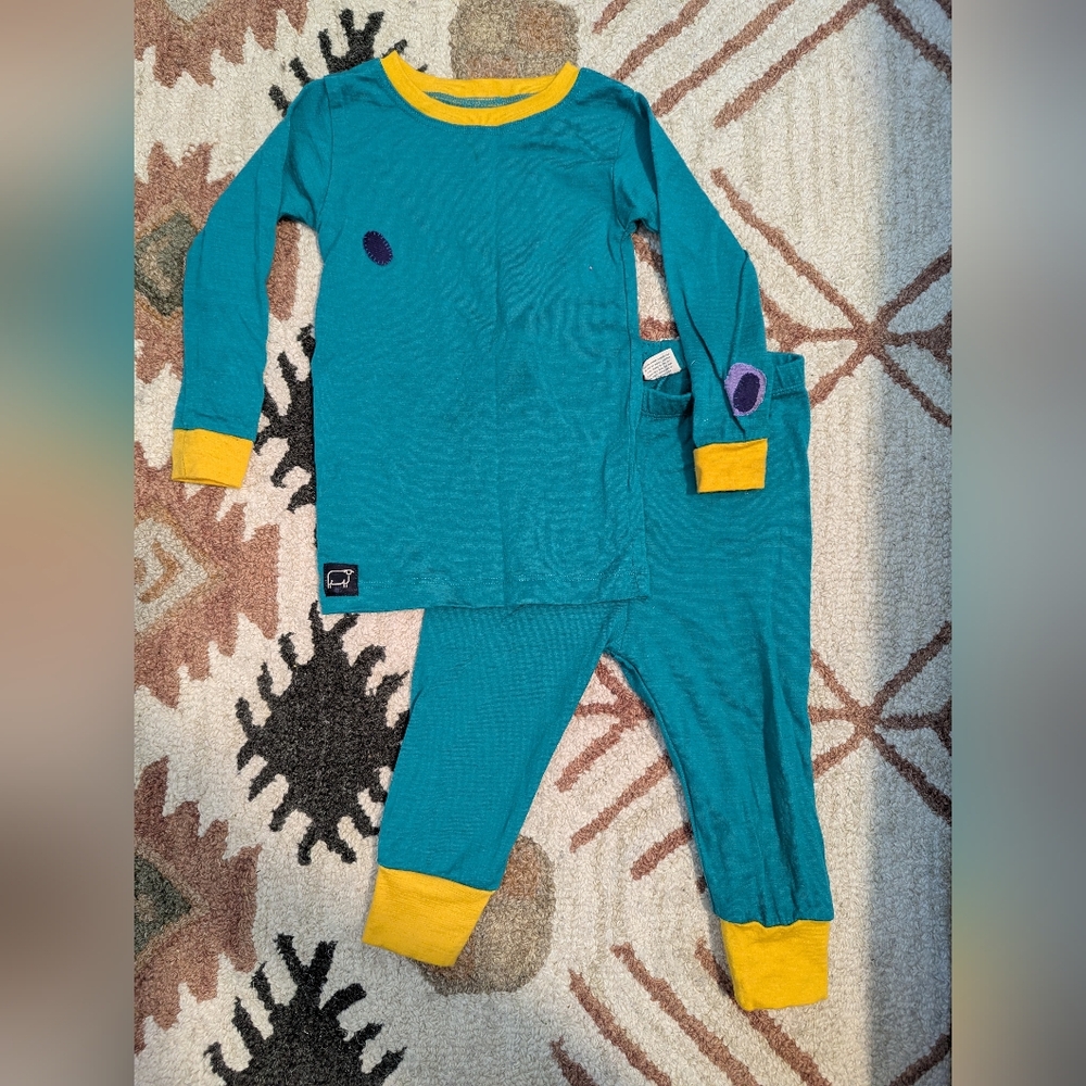 Wee Woolies Merino Pajamas